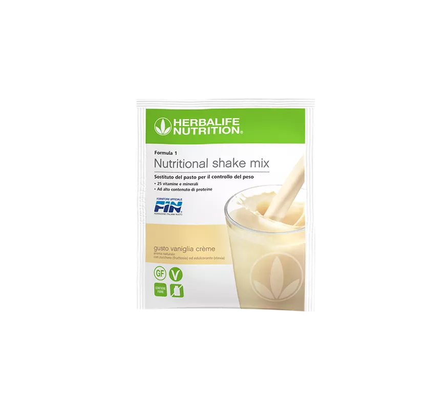 Formula 1 sostituto del pasto Vaniglia Crème - 7 Bustine