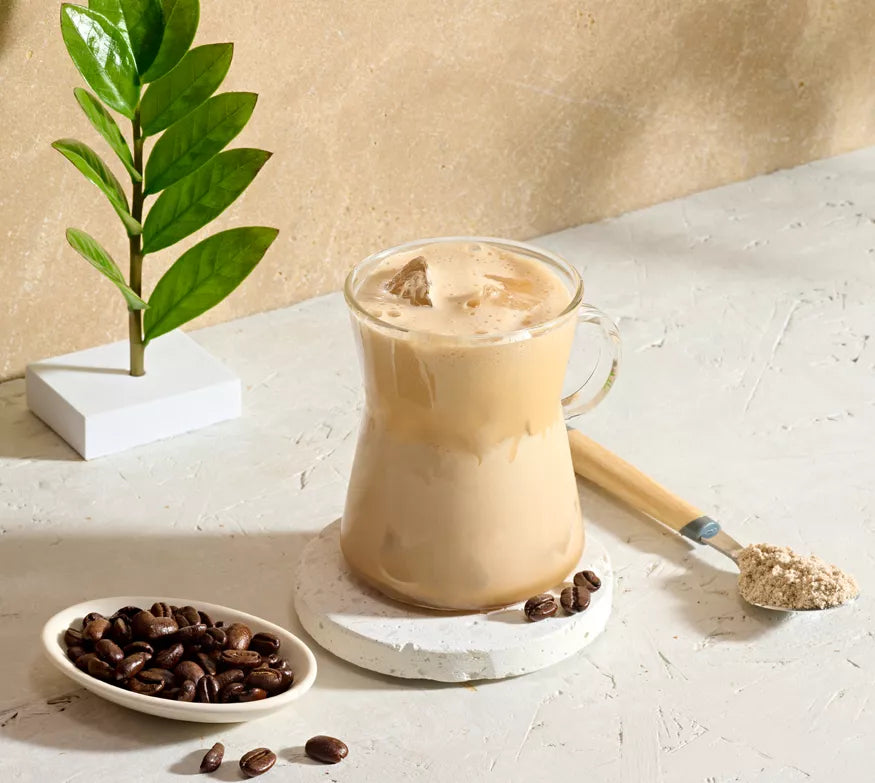 High Protein Iced Coffee - Latte Macchiato