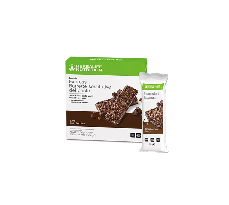 Formula 1 Express Barrette Sostitutive del Pasto (1 conf. da 7 Barrette )- Dark Chocolate