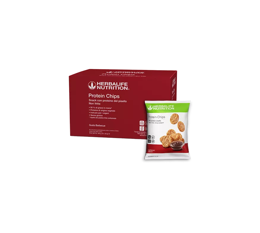 Protein Chips - Barbecue ( 1 conf 10 sacchetti )